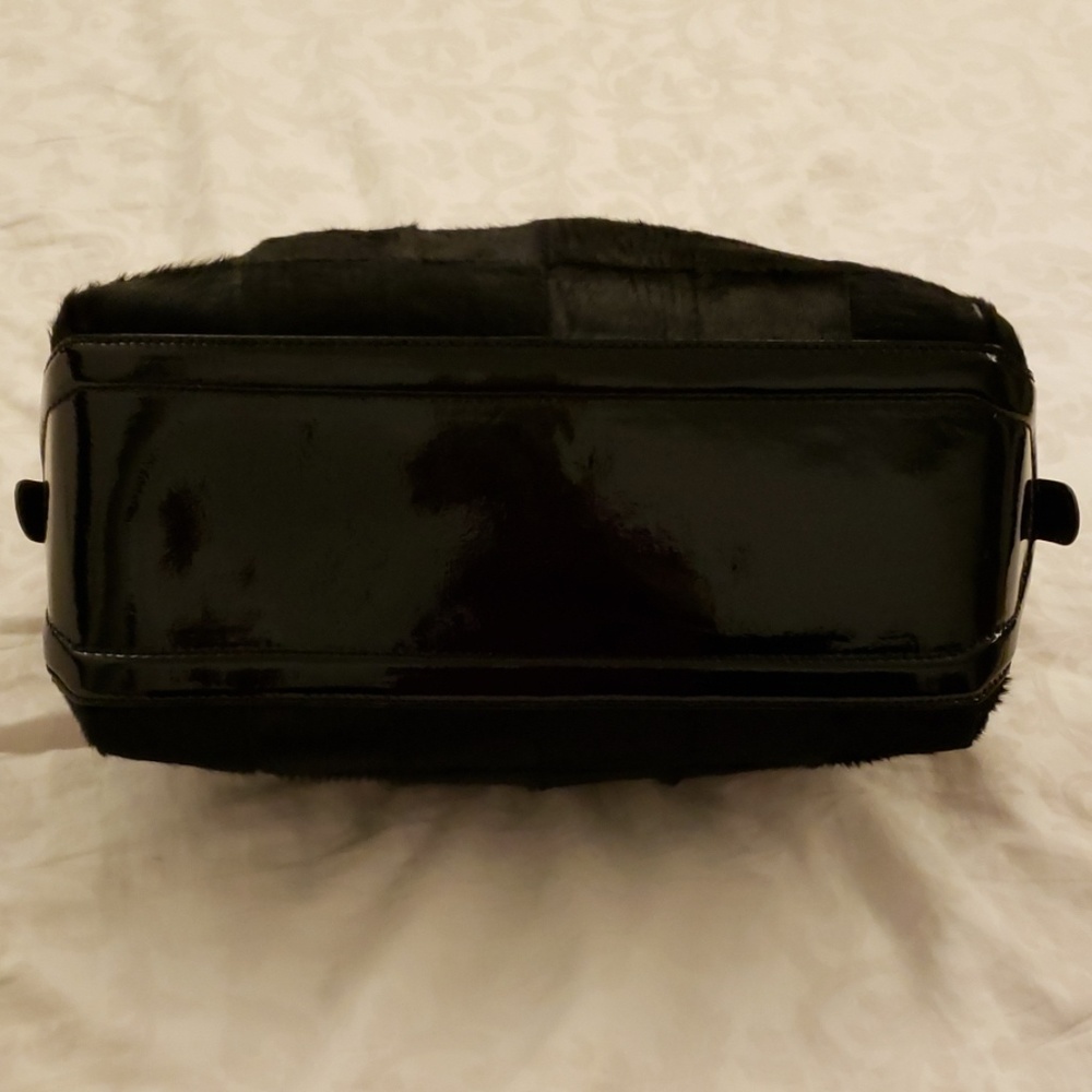 New! FrancescoBiasia Patent Leather Satchel Bag - Picture 5 of 8